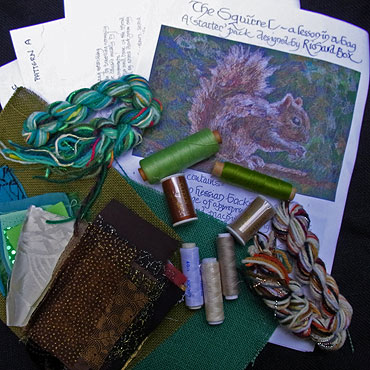 lessons in bags, squirrel, the kit